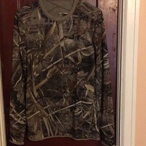 Real tree Max-5 Fitted Coldgear long sleeve shirt
